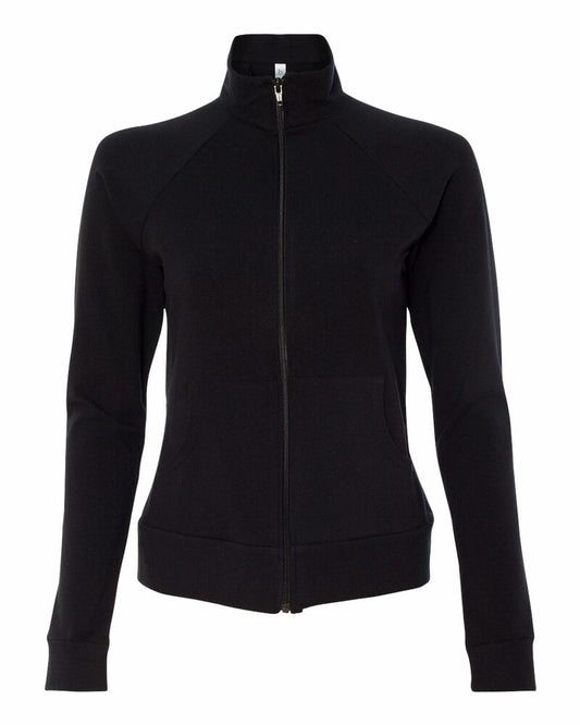 Boxercraft YS89 Girls Full-Zip Practice Jacket Black