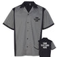 Hilton HP2243 Bowling Shirt Steel Custom Text or Design