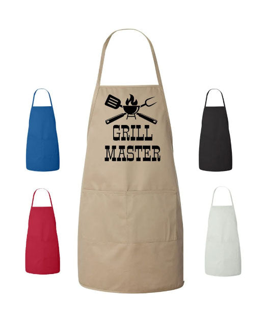Cooking Apron Grill Master Grilling Gift Design Cooking Apron