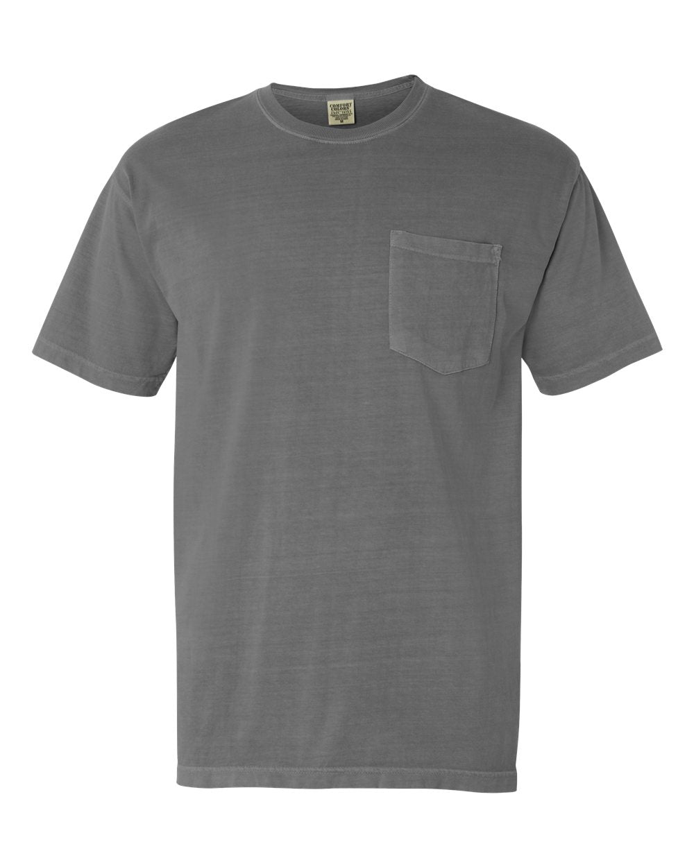 Comfort Colors - Garment-Dyed Heavyweight Pocket T-Shirt - 6030 Gray