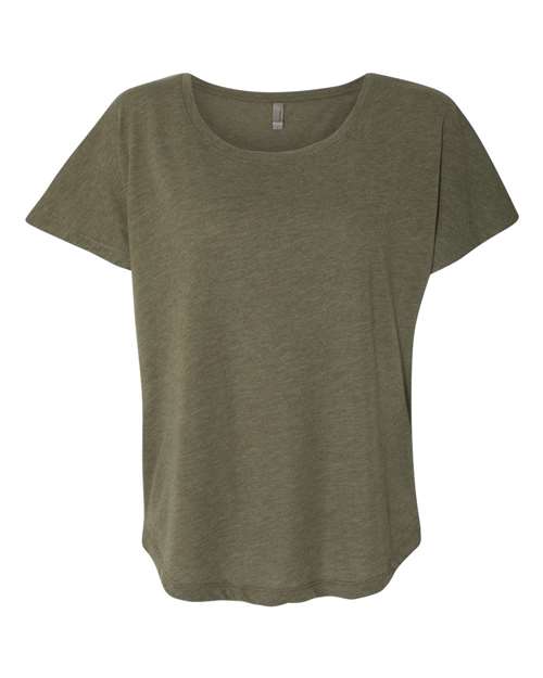 Next Level - Women’s Triblend Dolman T-Shirt - 6760 Military Green