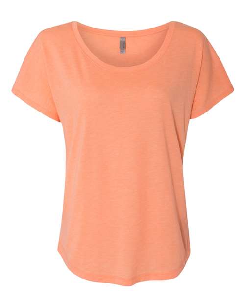 Next Level - Women’s Triblend Dolman T-Shirt - 6760 Light Orange
