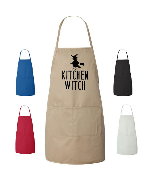 Cooking Apron Kitchen Witch Gift Design Cooking Apron