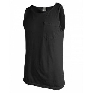 Comfort Colors - Garment-Dyed Heavyweight Pocket Tank Top - 9330 Black