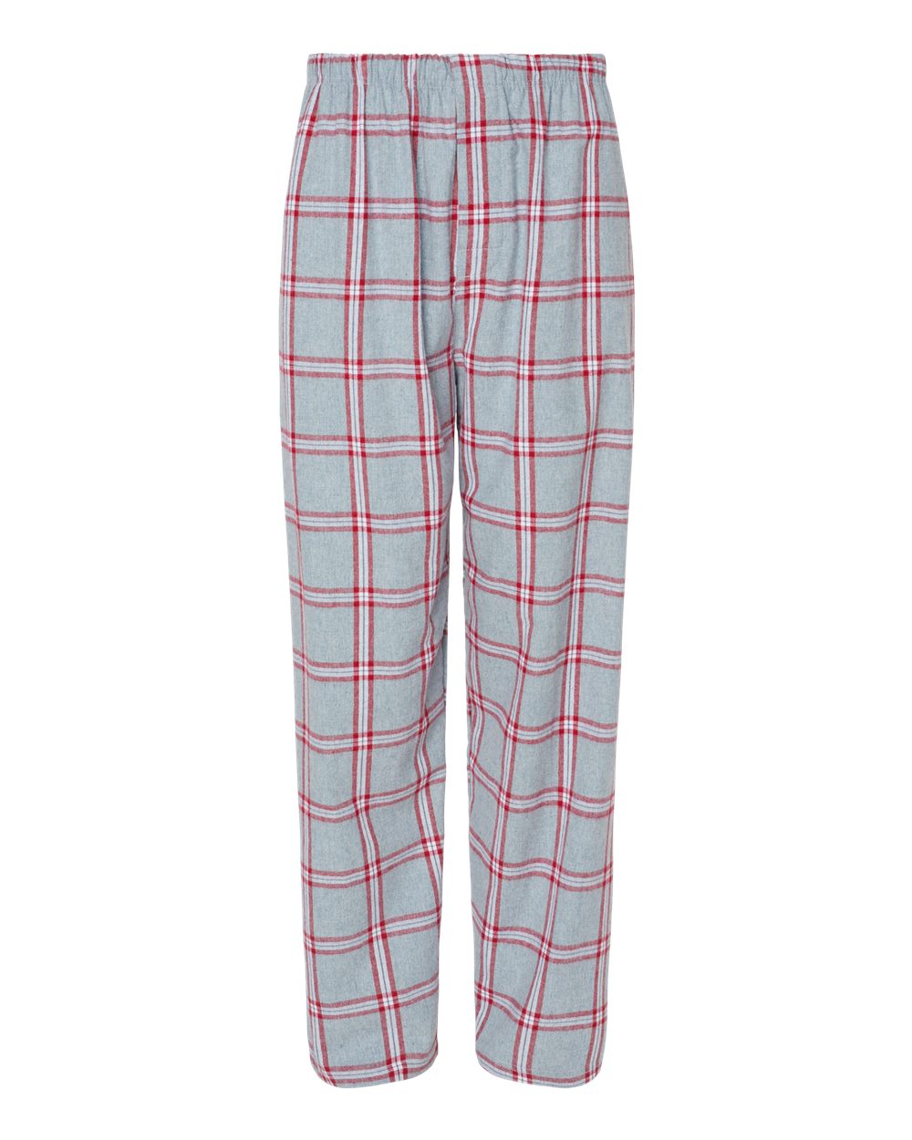 Boxercraft Unisex Flannel Pants Oxford and Red Flannel Pants with Custom Text