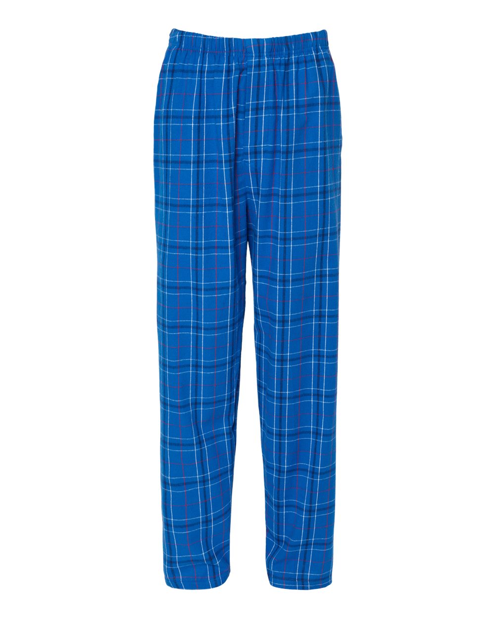 Boxercraft Unisex Flannel Pants Royal Field Day Flannel Pants with Custom Text