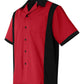 Hilton HP2243 Bowling Shirt Red Custom Text or Design