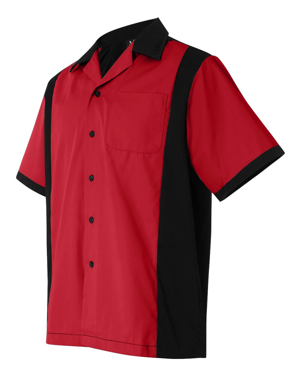 Hilton HP2243 Bowling Shirt Red Custom Text or Design