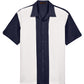 Harriton M575 Bowling Shirt Navy- Custom Text or Design